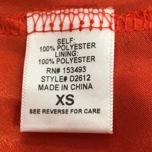 South Moon Under Red Strappy Open Back Ruffle Mini Dress NEW - Picture 3 of 8